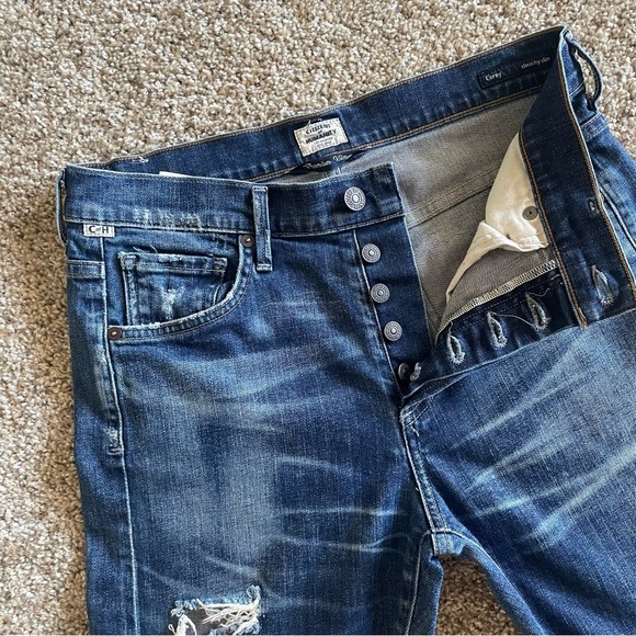 Citizens of Humanity Corey Slouchy Slim Jeans Women’s 25 Premium Vintage Grunge - Picture 4 of 16